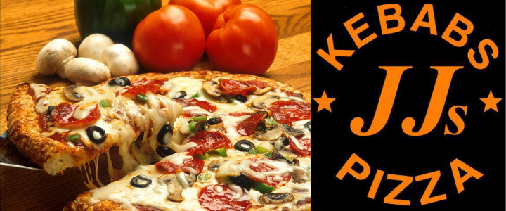 JJs Kebabs and vegetarian Pizza